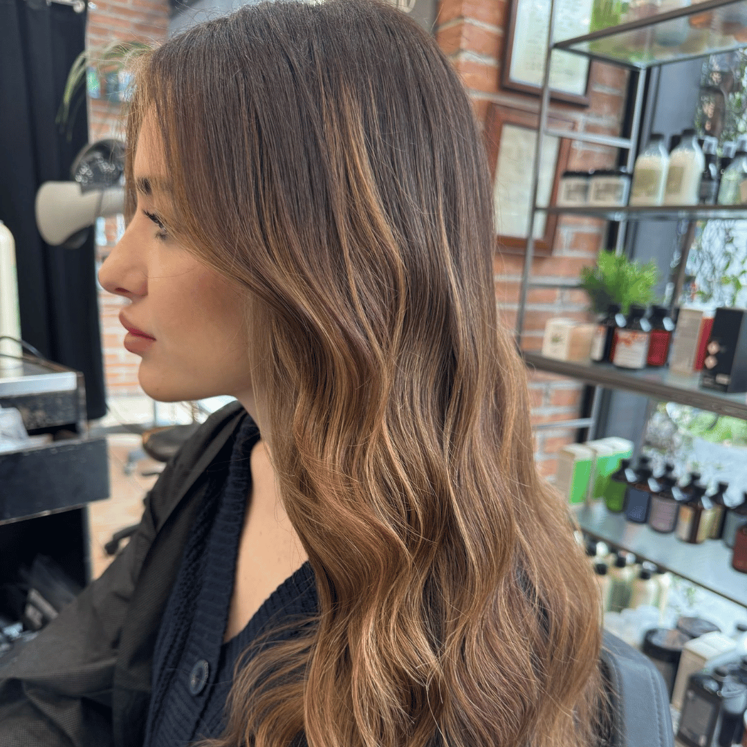 Balayage caldo naturale