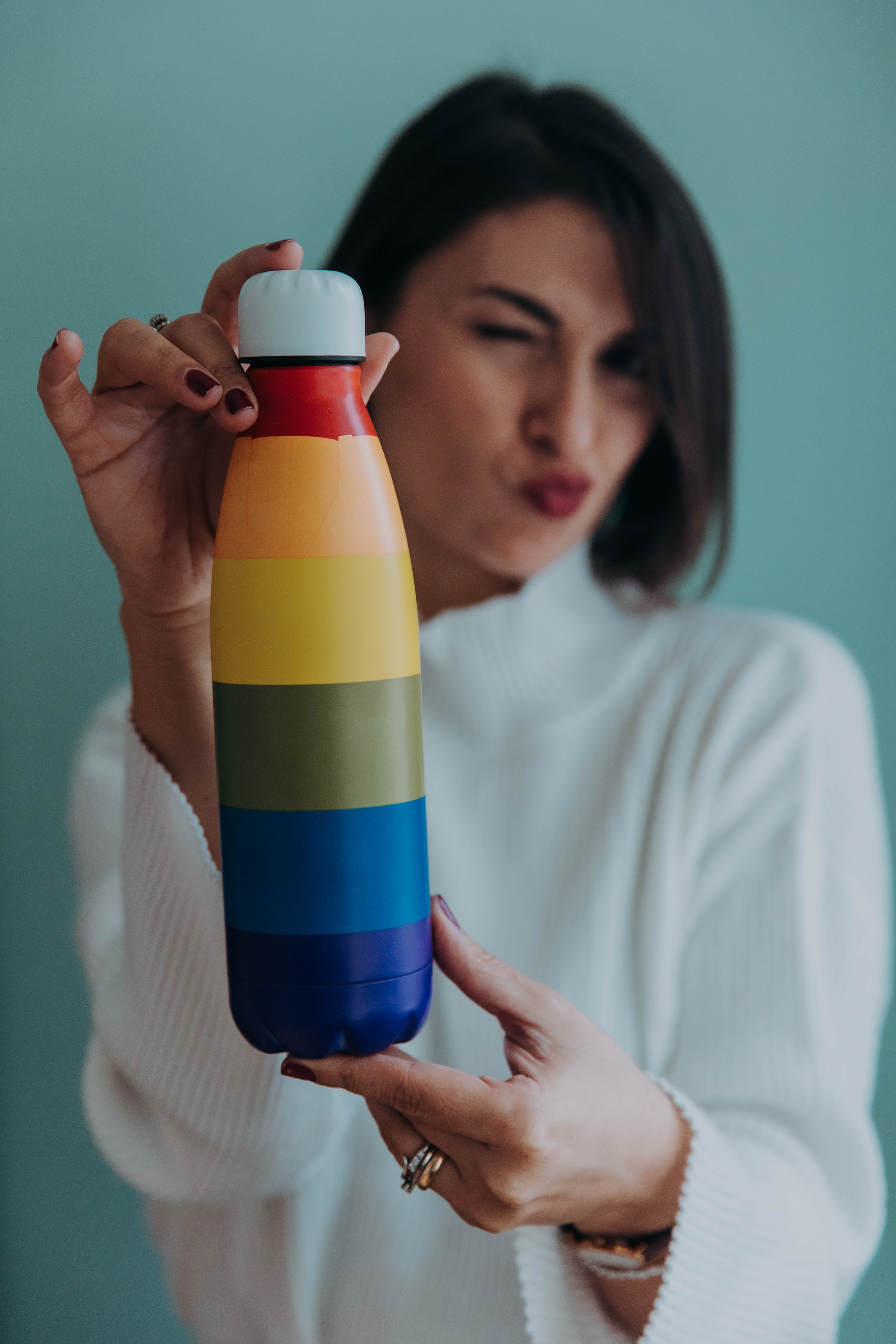 rainbow bottle