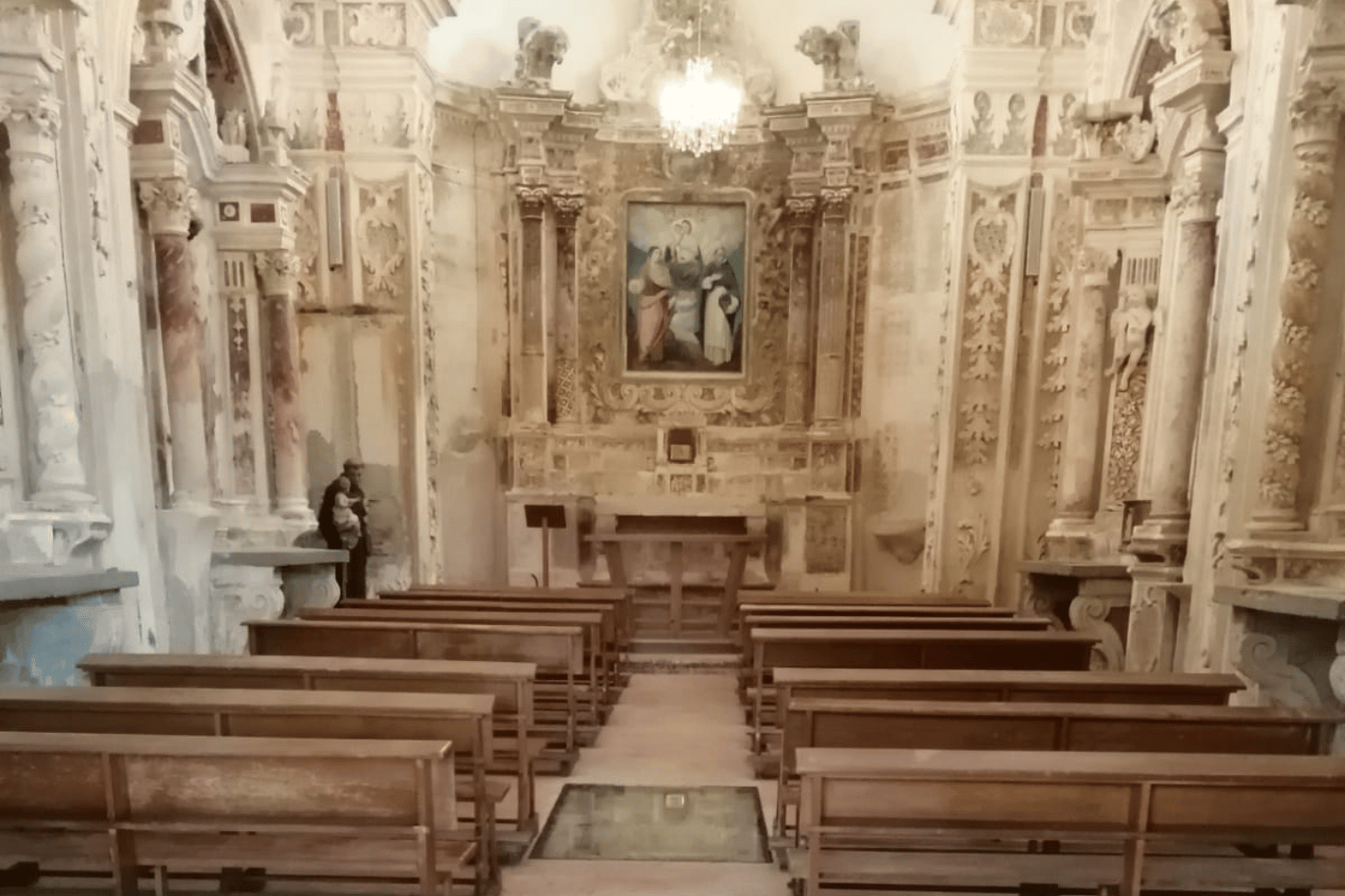 Foto chiesa pre-restauro