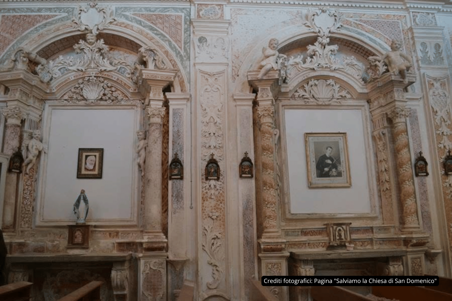 Foto chiesa pre-restauro