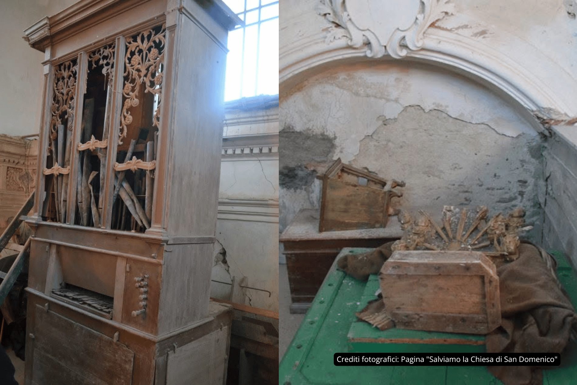 Foto chiesa pre-restauro