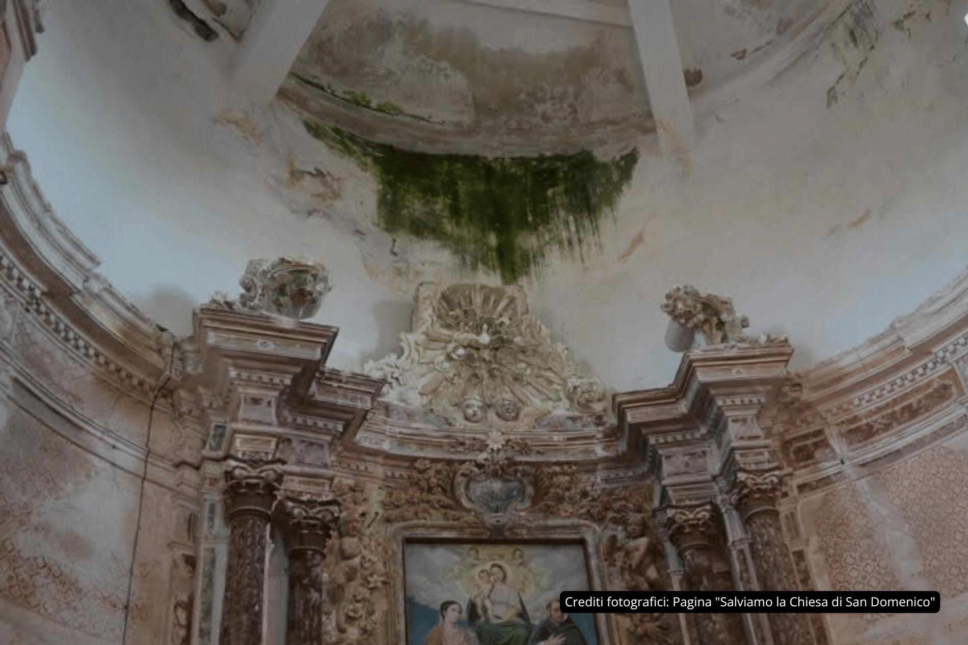 Foto chiesa pre-restauro